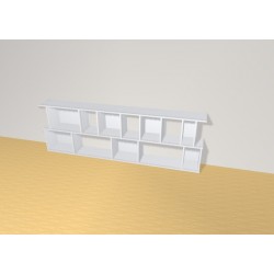 Bibliotheek  (H73cm - B226 cm)