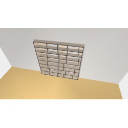 Bibliotheek  (H198cm - B200 cm)