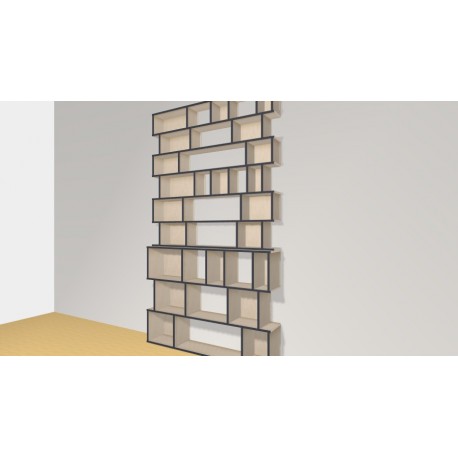 Bookshelf  (H263cm - W151 cm)