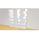 Bibliotheek  (H212cm - B210 cm)