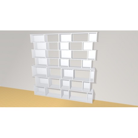 Bookshelf  (H212cm - W210 cm)