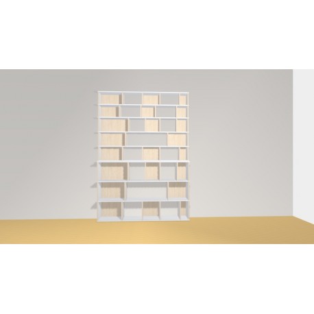Bibliotheek  (H239cm - B170 cm)