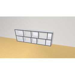 Bookshelf  (H73cm - W200 cm)