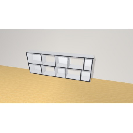 Bibliotheek  (H73cm - B200 cm)