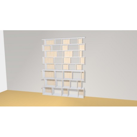 Bibliotheek  (H239cm - B180 cm)