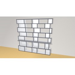 Bookshelf  (H203cm - W210 cm)