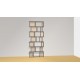 Bibliotheek  (H252cm - B104 cm)
