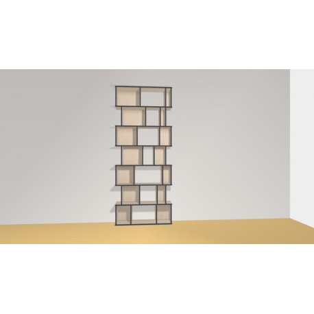 Bibliotheek  (H252cm - B104 cm)