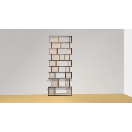 Bibliotheek  (H263cm - B104 cm)