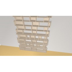 Bookshelf  (H275cm - W210 cm)