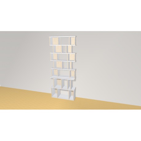 Bibliotheek  (H200cm - B81 cm)