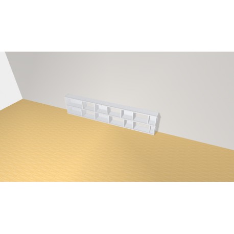 Bibliotheek  (H49cm - B231 cm)