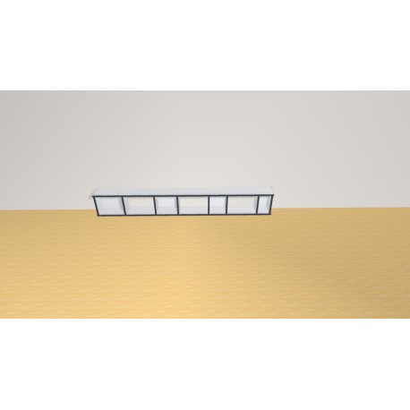 Bookshelf  (H29cm - W210 cm)