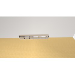 Bookshelf  (H29cm - W210 cm)