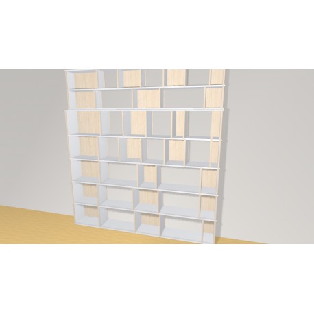 Bookshelf  (H236cm - W220 cm)