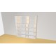 Bookshelf  (H217cm - W210 cm)