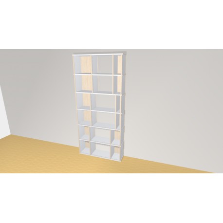 Bookshelf  (H217cm - W100 cm)