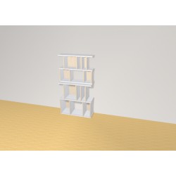 Bibliotheek  (H129cm - B70 cm)