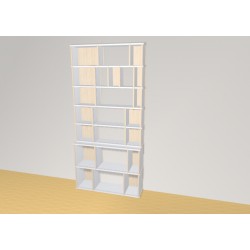 Bibliotheek  (H209cm - B100 cm)