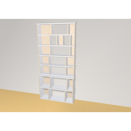 Bookshelf  (H209cm - W100 cm)