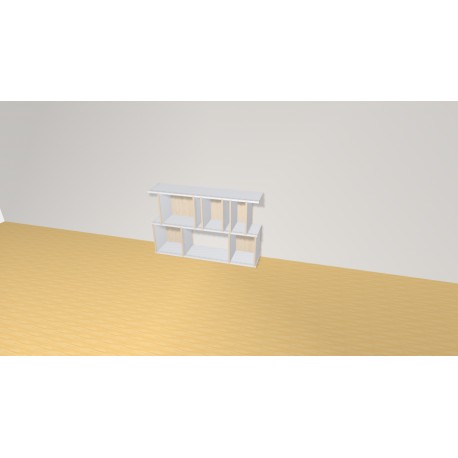 Bibliotheek  (H73cm - B115 cm)