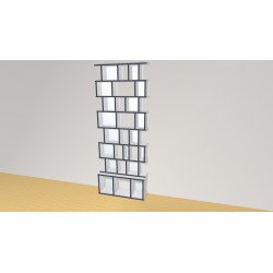 Bibliotheek  (H218cm - B83 cm)