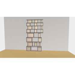 Bibliotheek  (H248cm - B148 cm)
