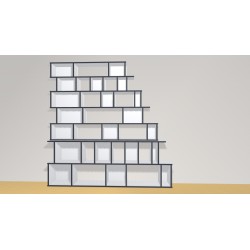 Bibliotheek  (H203cm - B200 cm)
