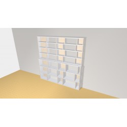 Bibliotheek  (H212cm - B212 cm)