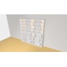 Bookshelf  (H212cm - W212 cm)