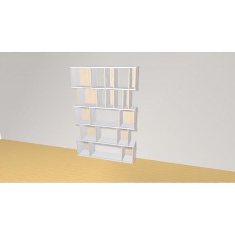 Bibliotheek (H181cm - B121 cm)