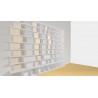 Bookshelf  (H248cm - W344 cm)