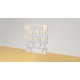 Bibliotheek  (H165cm - B130 cm)
