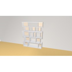 Bibliotheek  (H165cm - B130 cm)