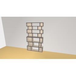 Bibliotheek  (H212cm - B124 cm)