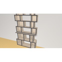 Bibliotheek  (H176cm - B101 cm)