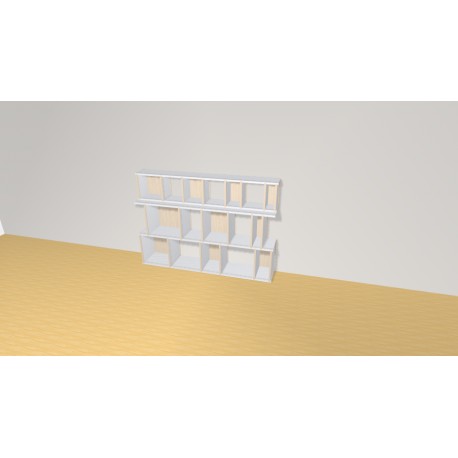 Bibliotheek  (H102cm - B146 cm)