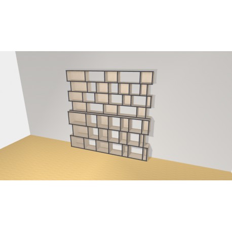 Bibliotheek  (H218cm - B225 cm)