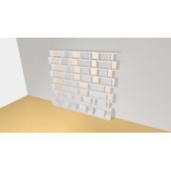 Bibliotheek  (H221cm - B249 cm)