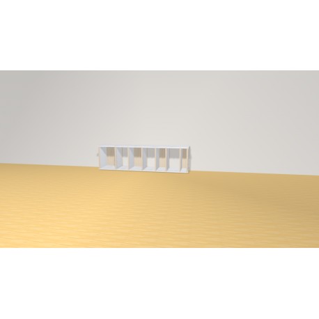 Bookshelf  (H38cm - W140 cm)