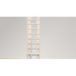 Bibliotheek  (H248cm - B70 cm)