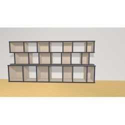 Bibliotheek  (H90cm - B190 cm)