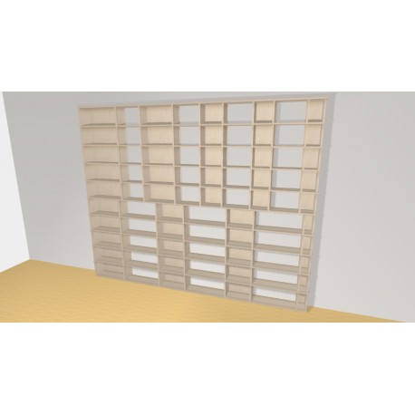 Bookshelf (H240cm - W300 cm)