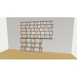 Bibliotheek  (H236cm - B285 cm)