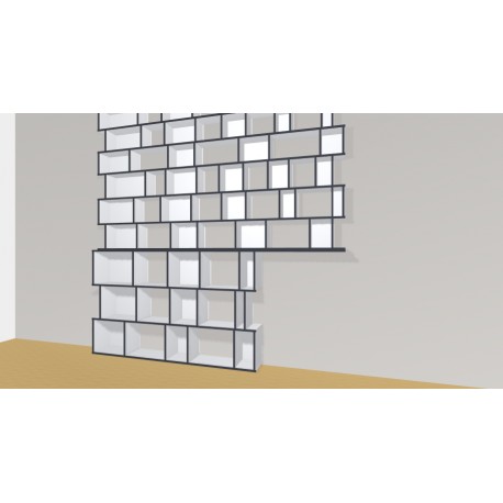Bibliotheek  (H263cm - B285 cm)