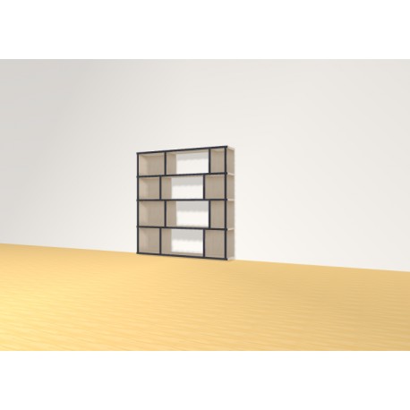 Bibliotheek  (H103cm - B99 cm)