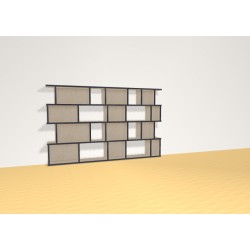 Bibliotheek  (H103cm - B164 cm)