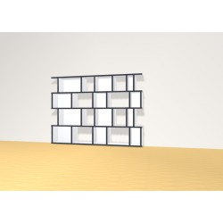 Bibliotheek  (H103cm - B140 cm)