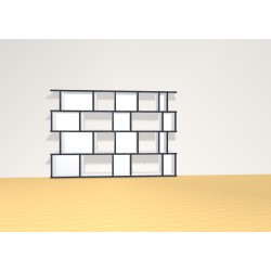 Bibliotheek  (H103cm - B150 cm)