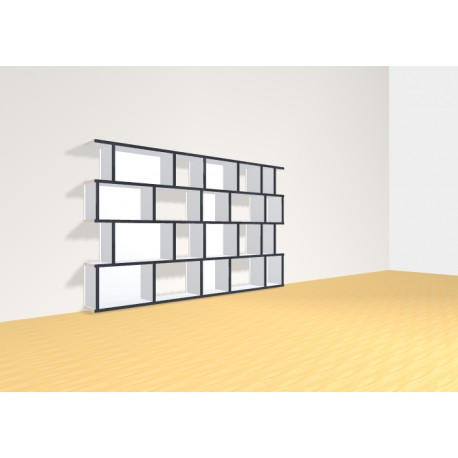 Bibliotheek  (H103cm - B167 cm)